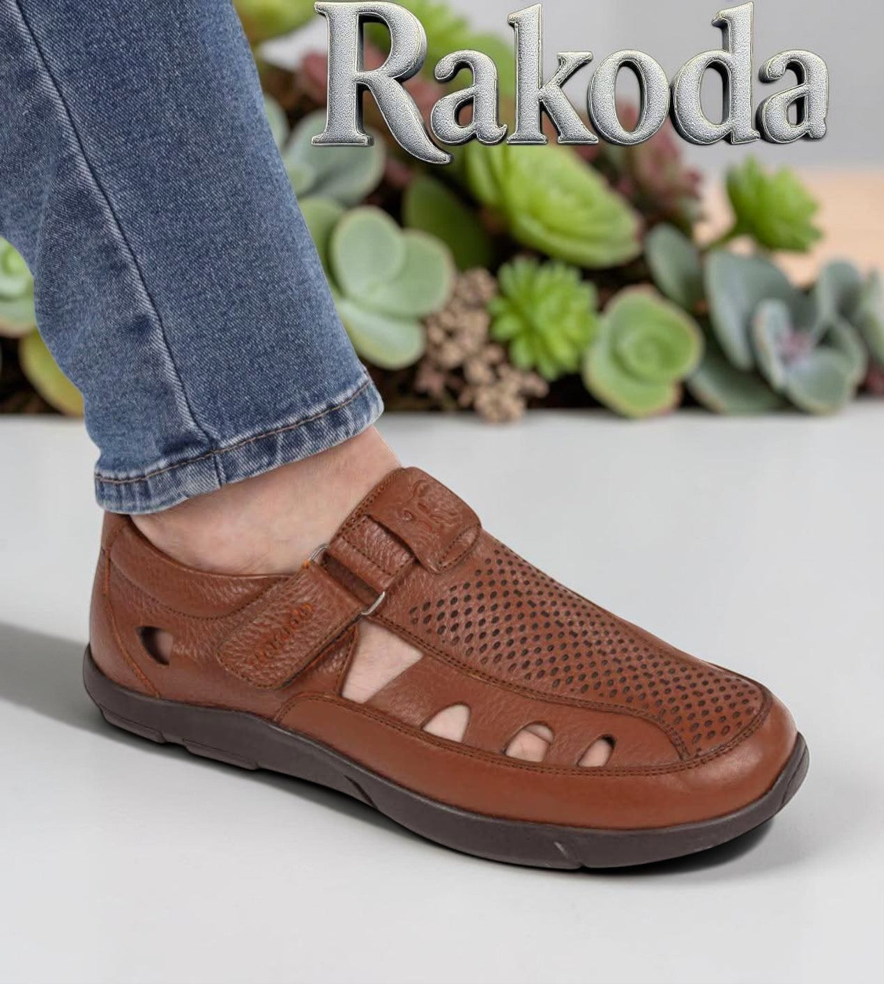 Sandal Natural Leather