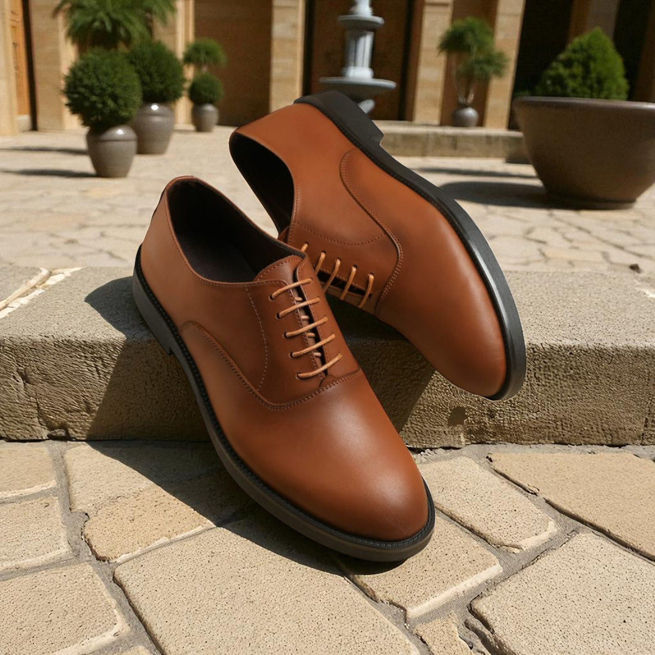 Classic Plain-toe Oxfords