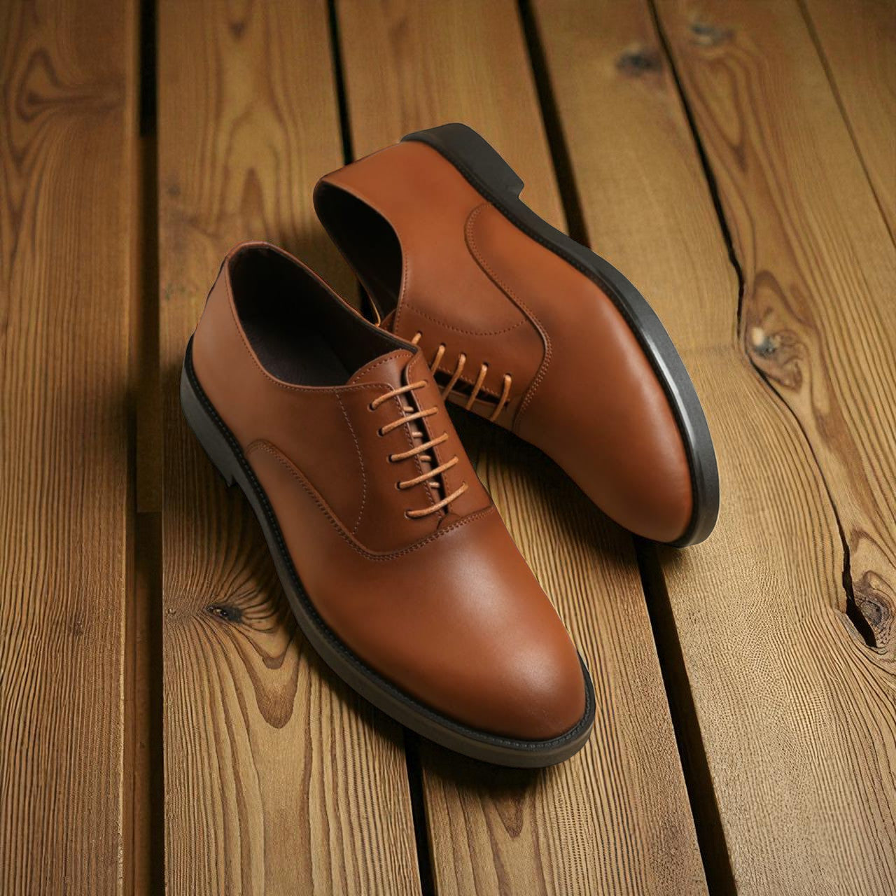Classic Plain-toe Oxfords