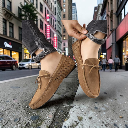 Urban Breeze Suede Loafers