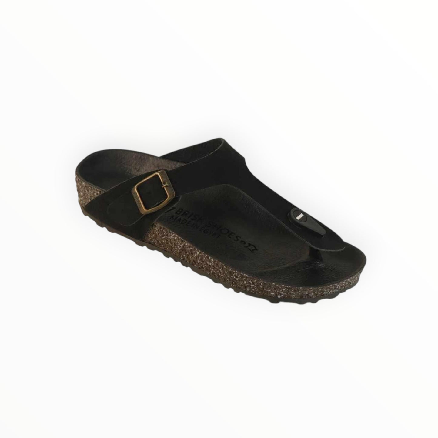 Classic Toe-Post Buckle Comfort Sandal