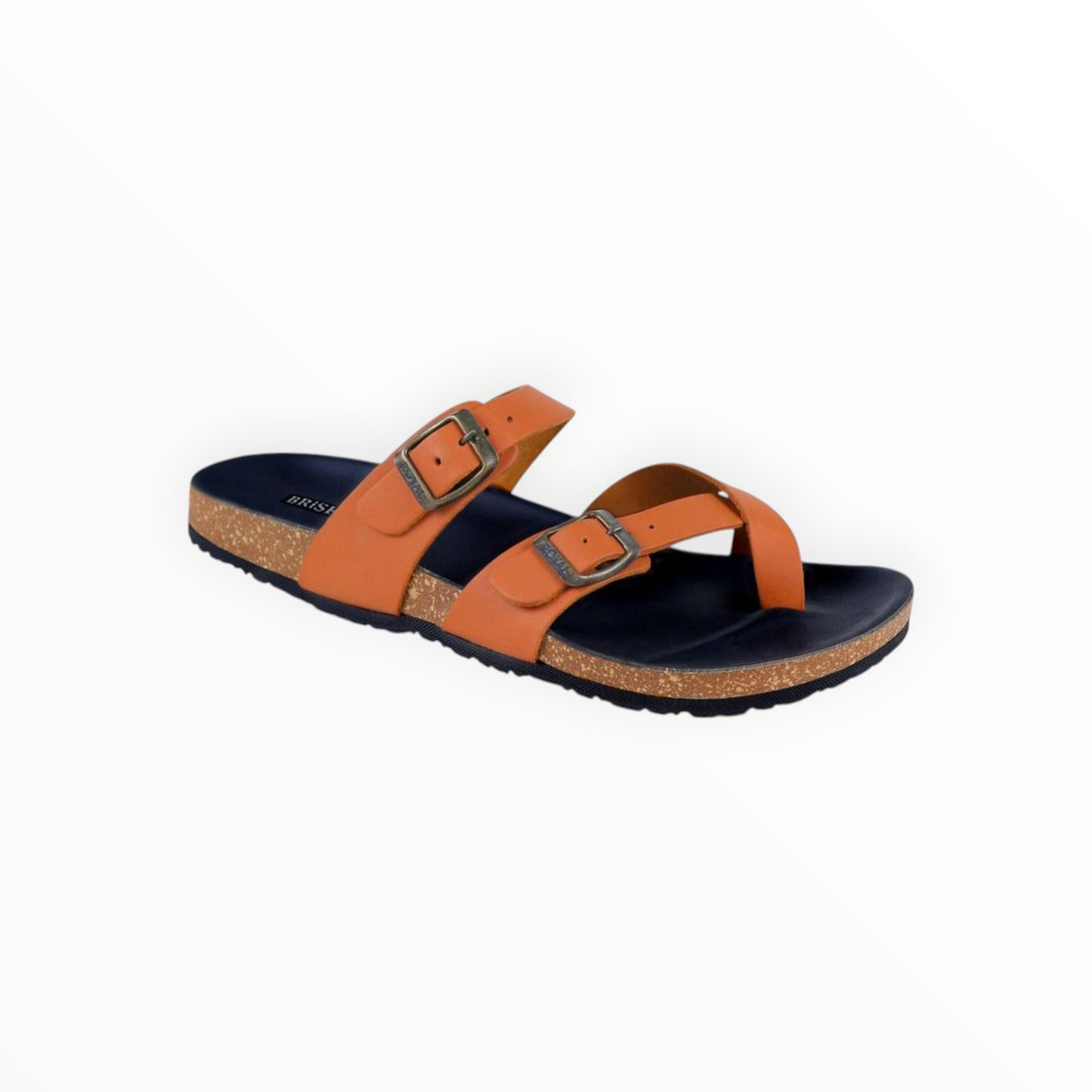 Toe-Loop Double Buckle Comfort Sandal