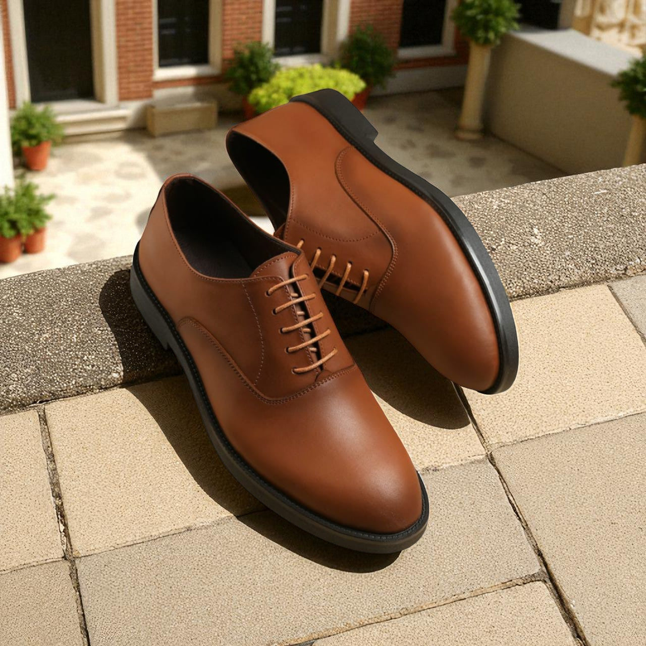 Classic Plain-toe Oxfords
