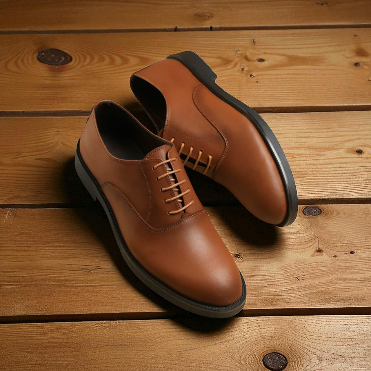 Classic Plain-toe Oxfords